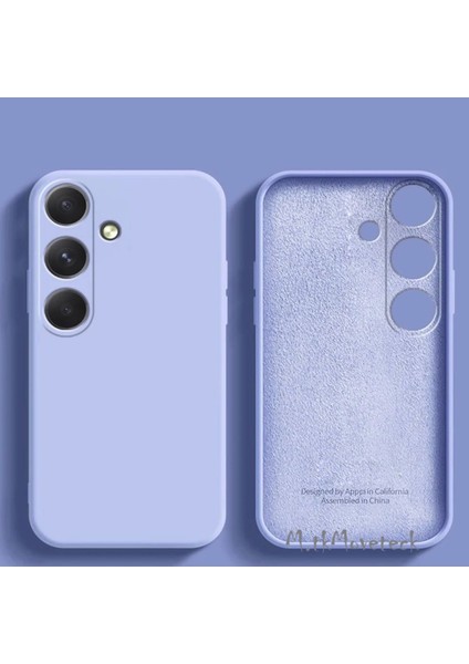Samsung Galaxy A15 Kılıf Lansman Kamera Korumalı Içi Kadife Yumuşak Renkli Silikon Mat Hisli Süet