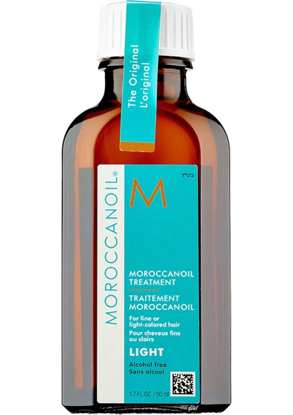 Light Argan Yağı 50ml Ince Telli Ve Boyalı Saçlara Özel