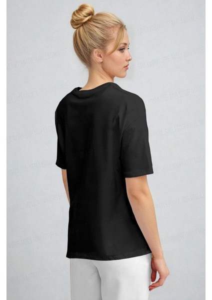 Kadın Siyah %100 Pamuk Nefes Alan Bisiklet Yaka Regular Fit Normal Kesim Baskisiz Basic T-Shirt fiyatları