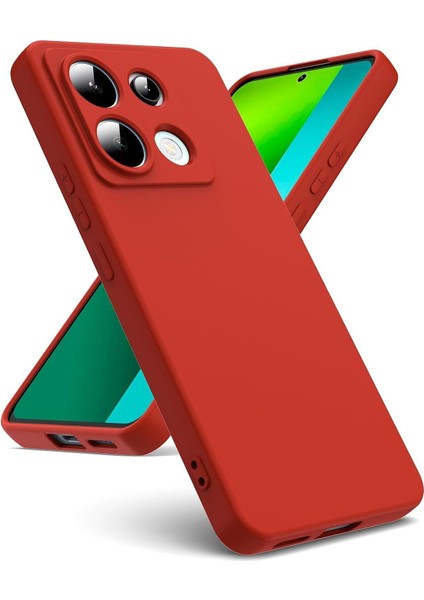 Xiaomi Redmi Note 13 Pro 5g Kılıf Lansman Kamera Korumalı Içi Kadife Yumuşak Renkli Silikon Mat His