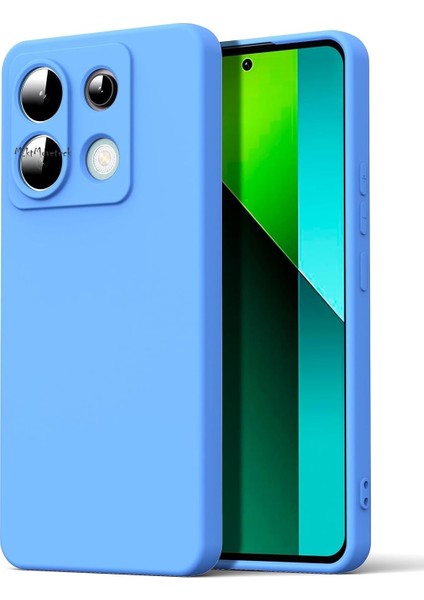 Xiaomi Redmi Note 13 Pro 5g Kılıf Lansman Kamera Korumalı Içi Kadife Yumuşak Renkli Silikon Mat His