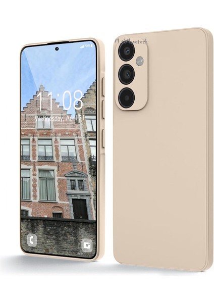 Samsung Galaxy A35 Kılıf Lansman Kamera Korumalı Içi Kadife Yumuşak Renkli Silikon Mat Hisli Süet