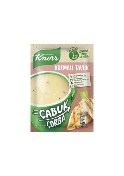 Çabuk Kremalı Tavuk Çorbası 18 Gr.