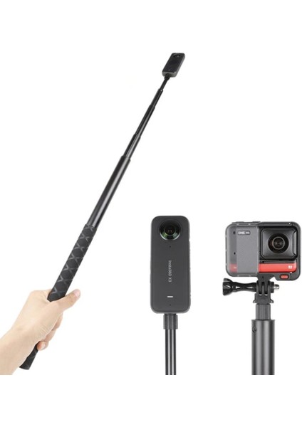 INSTA360 ve Gopro Uyumlu Görünmez Selfie Çubuk (110 Cm) fiyatları