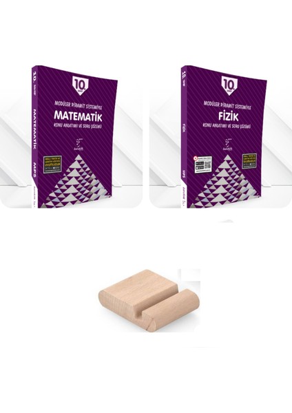 Karekök Yayıncılık 10. Sınıf Mps Matematik+Fizik (Modüler Piramit Sistemi)  - Telefon Tutucu Set