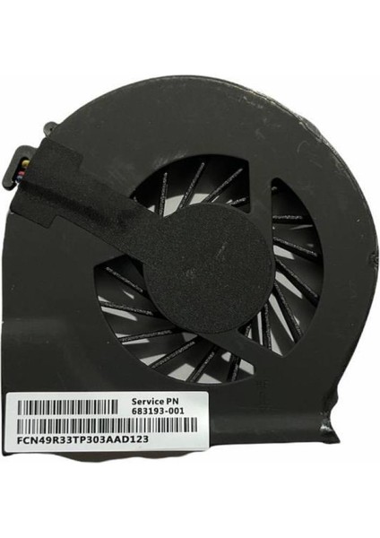 Hp ile Uyumlu Pavilion G62-130ET, G62-140ET, G62-150ET, G6-2150ET Cpu Fan, Işlemci Fanı