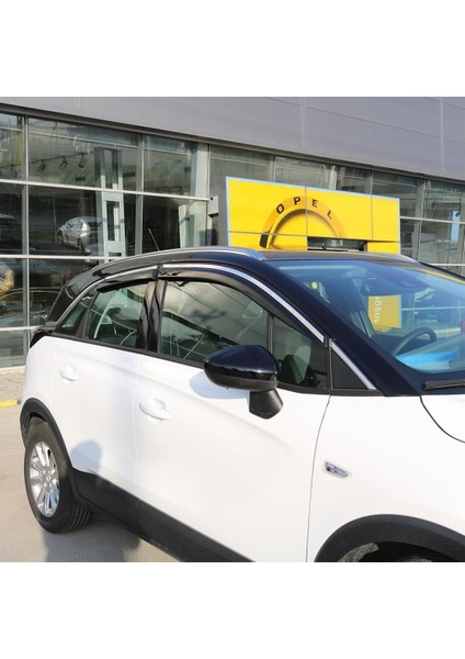 Opel Crossland Ferrous Kromlu Cam Rüzgarlığı 4 Parça 2021 ve Üstü fırsatları