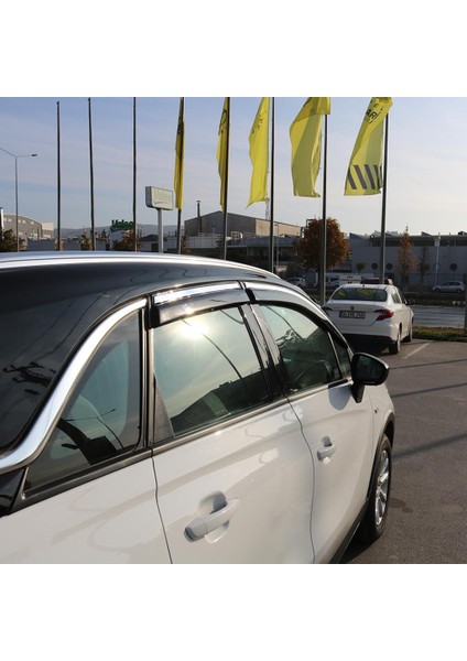 Opel Crossland Ferrous Kromlu Cam Rüzgarlığı 4 Parça 2021 ve Üstü indirimleri