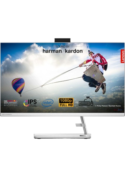 Ideacentre Aıo 3 27IAP7-WZ01 Intel Core I5 12450H 8gb 512GB SSD 27" IPS Fhd WIN11 All In One Bilgisayar F0GJ00GSTX
