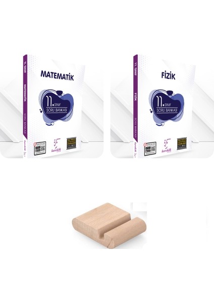 11. Sınıf Matematik+Fizik Soru Bankası - Telefon Tutucu Set