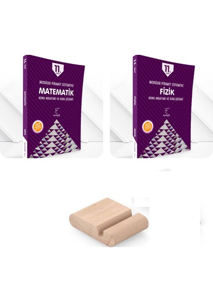 11. Sınıf Mps Matematik+Fizik (Modüler Piramit Sistemi) - Telefon Tutucu Set