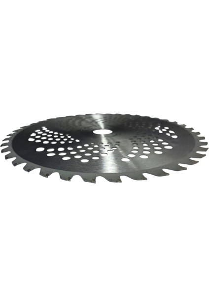 Motorlu Tırpan Daire Tepsi Elmas Bıçak Testere Gri 255 mm 40T