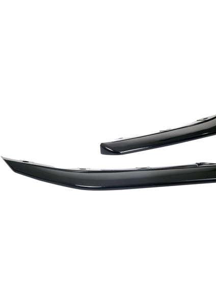 S-Dizayn Honda Civic Fc5 Abs Plastik Arka Tampon Flap Parlak Siyah 2016-2021 A+Kalite