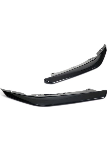 S-Dizayn Honda Civic Fc5 Abs Plastik Arka Tampon Flap Parlak Siyah 2016-2021 A+Kalite fırsatları