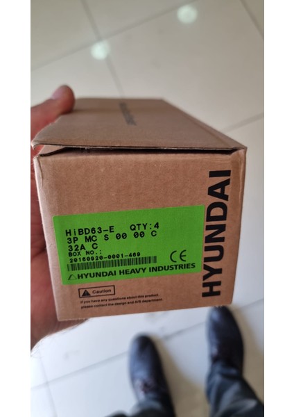 Hyundaı HİBD63-E 3X32A 3ka W Otomat Sigorta fiyatları