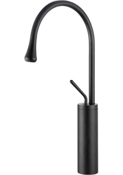Mars-C 132 Mars Black Tall Lavabo Bataryası