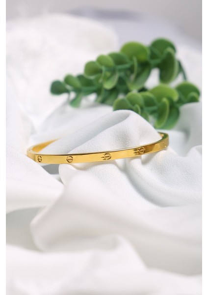 Çelik Bileklik Gold - 17257.1804.