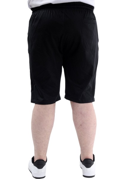 Büyük Beden Erkek Kapri Basic Yan Cepli 24514 Siyah fırsatları