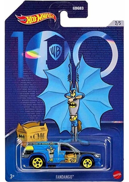 Warner Bros 100. Yıl Temalı Arabalar Fandango HLK32 fiyatları