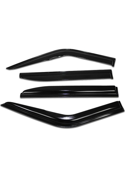 Fiat Doblo Ferrous Cam Rüzgarlığı 4 Parça 2015 ve Üstü