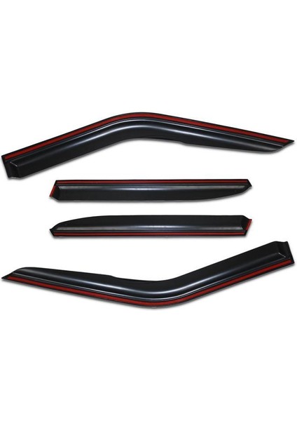 Fiat Doblo Ferrous Cam Rüzgarlığı 4 Parça 2015 ve Üstü fiyatları