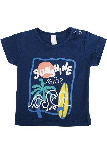 Sunshine Baskılı T-Shirt