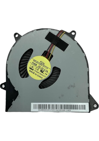 Lenovo ile Uyumlu DC28000CVS0, DFS481305MC0T Cpu Fan, Işlemci Fanı