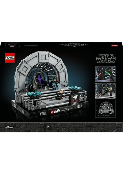 Star Wars Emperor’s Throne Room Dioraması 75352