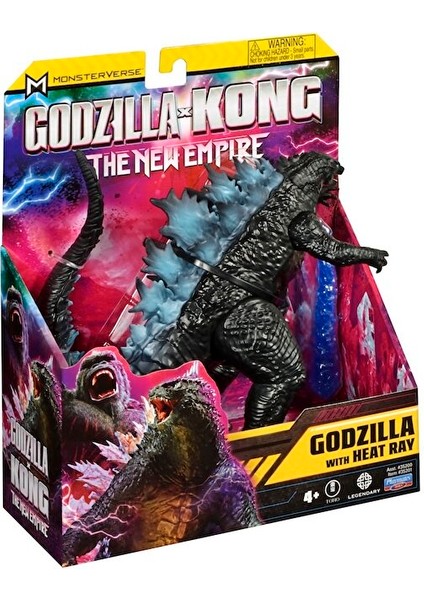 ve Kong Aksiyon Figür 15 cm 35200 Godzilla With Head Ray