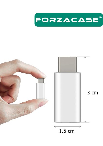 Lightning To Type-C Şarj ve Data Adaptörü - FC483