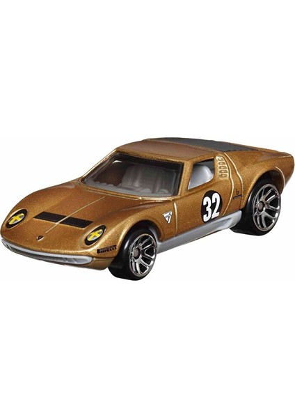 Hot Wheels Vintage Tekli Arabalar 1971 Lamborghini Miura Sv HRV03