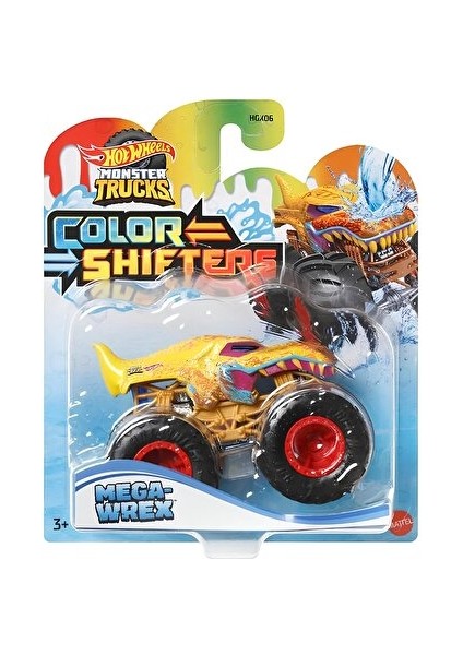 Hot Wheels Monster Trucks Renk Değiştiren Araçlar Mega Wrex HNW04