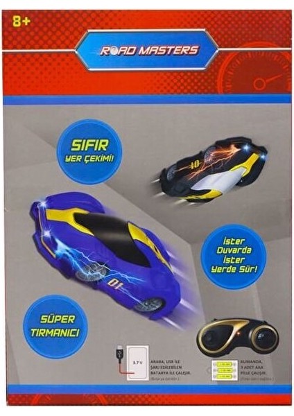 Road Masters Süper Tırmanıcı Uzaktan Kumandalı Araba Kırmızı modelleri