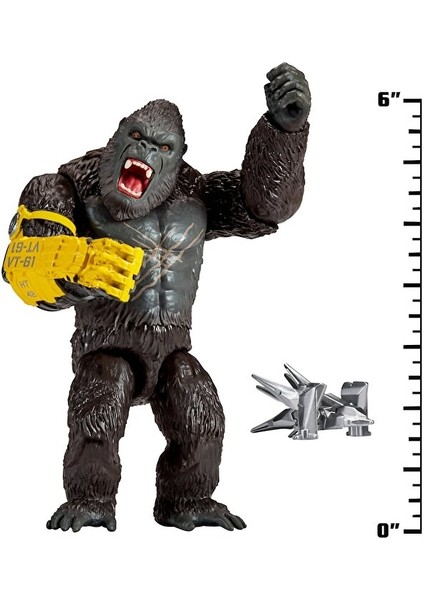 ve Kong Aksiyon Figür Kong With B.e.a.s.t. Glove 15 cm