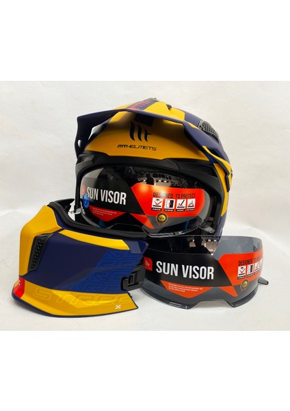 Streetfighter Sv Totem C3 Modüler Motosiklet Kask fiyatları