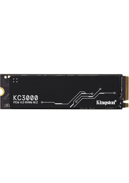 KC3000 Pcıe 4.0 Nvme M.2 SSD - Masaüstü ve Dizüstü Bilgisayarlar Için Yüksek Performanslı Bellek -SKC3000S/1024G Siyah 1024GB