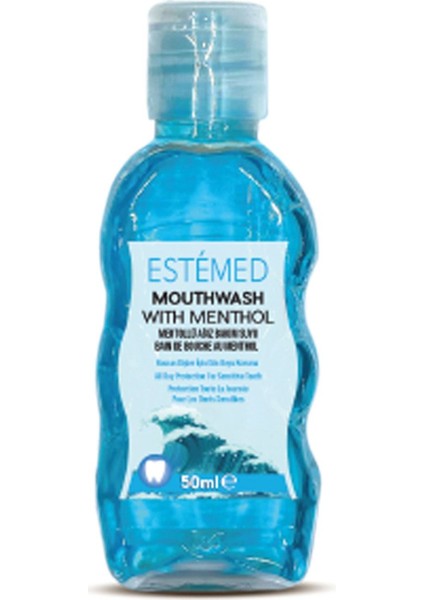 Mentollü Gargara-Mouthwash With Menthol 50ml