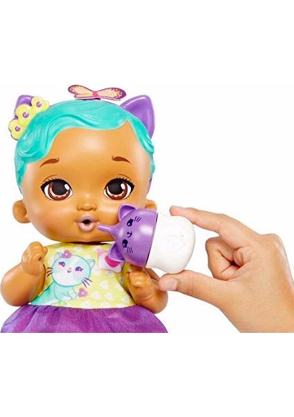 Yavru Kedi Bebeğimin Bakım Zamanı Mavi Saçlı Bebek HHL22 fırsatları