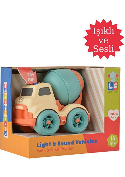 Let's Be Child Işıklı ve Sesli Minik Mikser Beyaz fiyatları