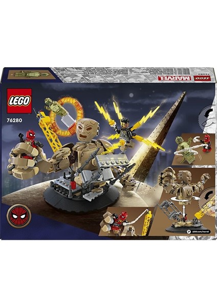 Marvel Örümcek Adam Kum Adam’a Karşı: Son Savaş 76280 modelleri