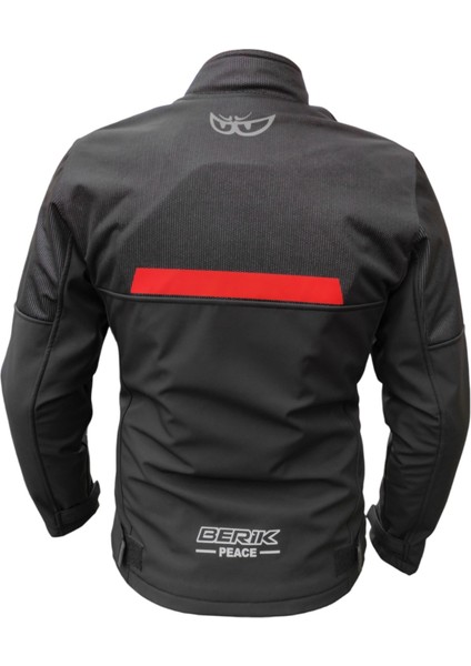 Peace Softshell Korumalı Motosiklet Montu Siyah modelleri