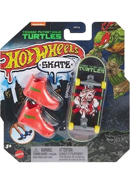 Hot Wheels Skate Parmak Kaykay ve Ayakkabı Paketleri Raphael HVK33