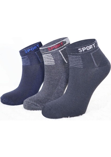 Kral Socks Erkek 6 Çift Pamuklu Basic Derbili Çorap