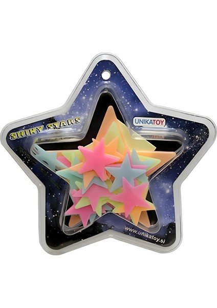 Karanlıkta Parlayan Renkli Yıldızlar