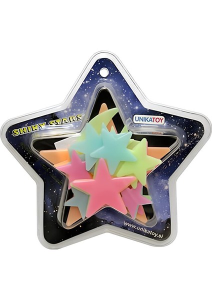 Karanlıkta Parlayan Renkli Yıldızlar modelleri