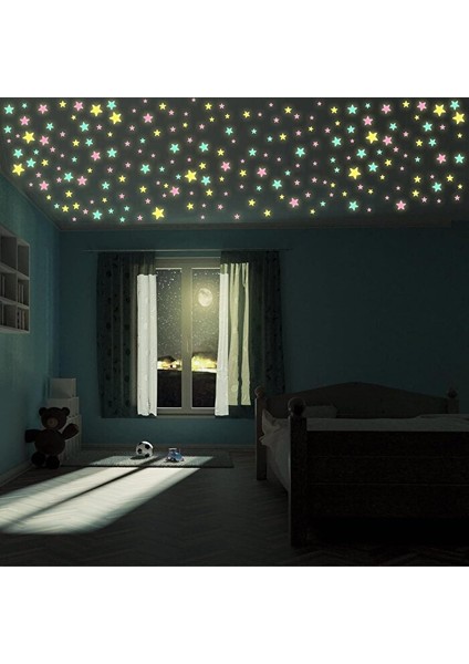Karanlıkta Parlayan Renkli Yıldızlar indirimleri