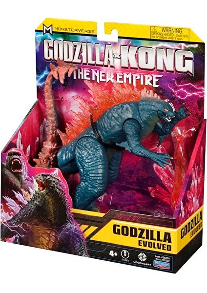 ve Kong Aksiyon Figür Godzilla Evolved 15 cm