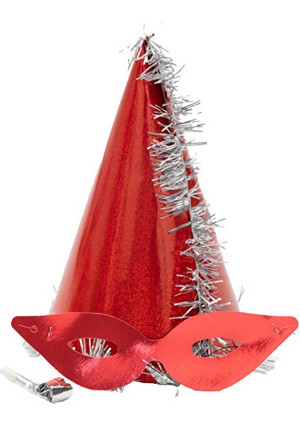 Yılbaşı Şapkası Katyon Set