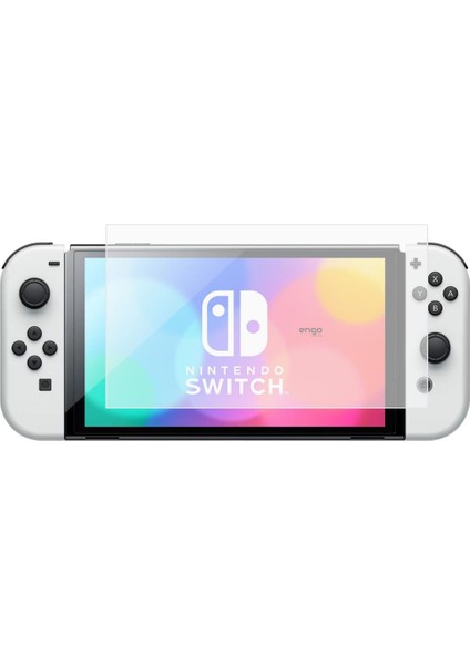 Nintendo Switch OLED 7 Inç Mat Ekran Koruyucu Oyun Konsolu Şeffaf