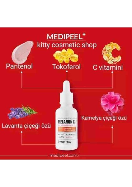 Medi-Peel Melanon X Ampoule Light( Işıltılı Cilt)